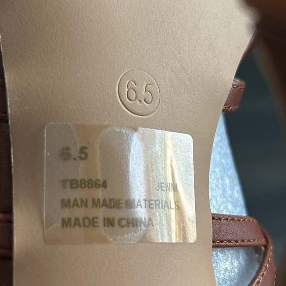 Cape Robbin Sexy Lace Up Wrap High Flared Heels Square Open Toe Size 6.5 NEW - Picture 11 of 12